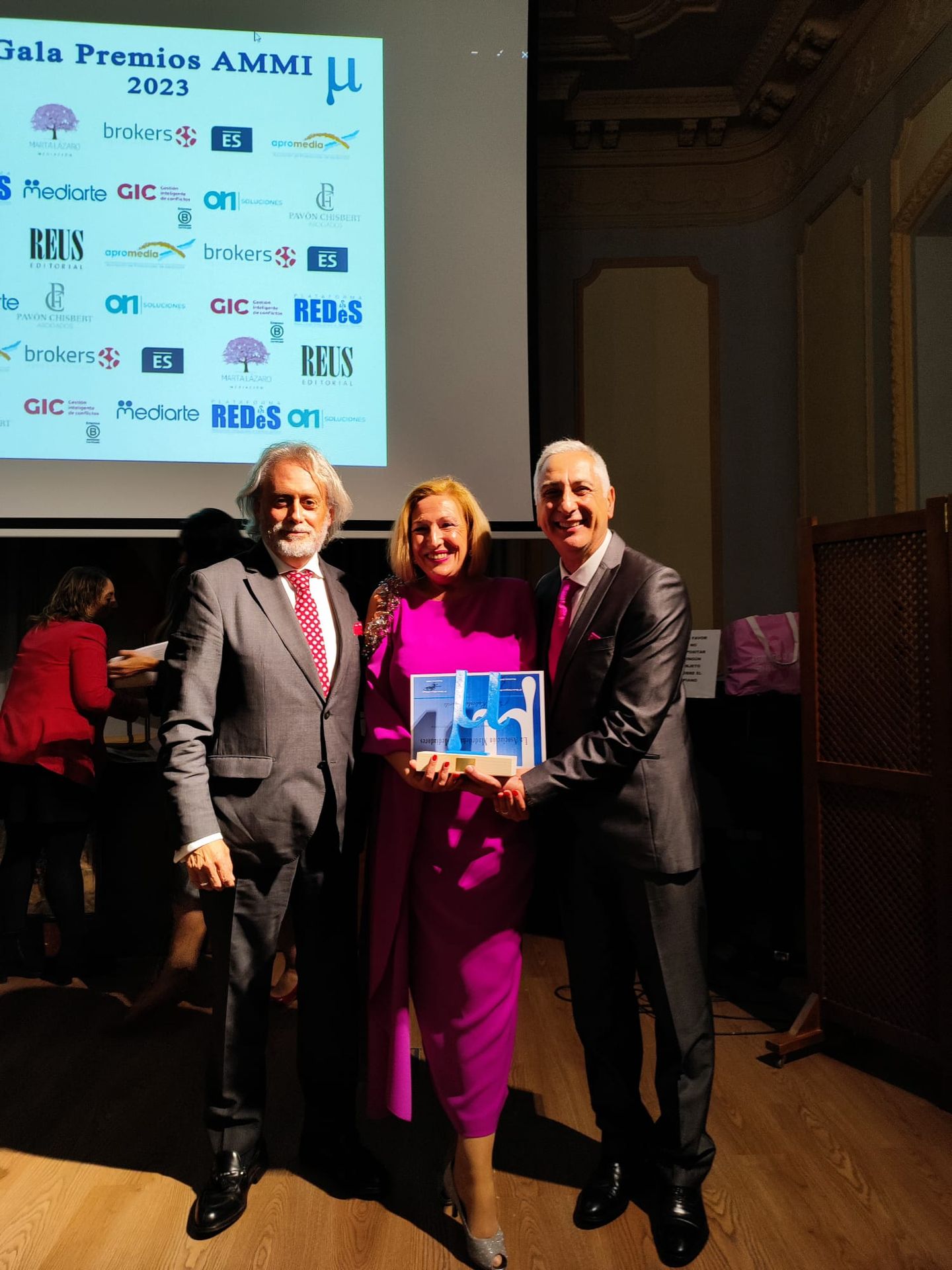 Premio AMMI 2023, en la categoría de Trayectoria Individual en Mediación